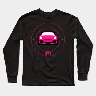 Porsche 911 GT3 RS Ruby Star Red Long Sleeve T-Shirt